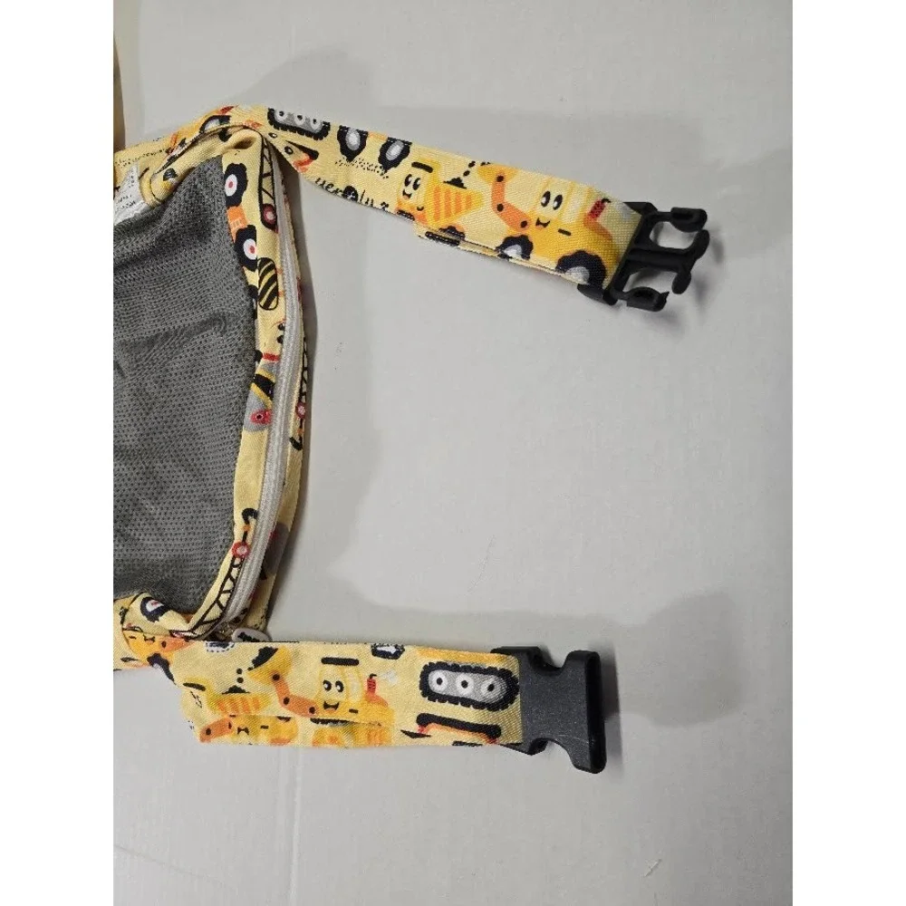 Yeroly Kids Yellow Construction‎ Truck Print Backpack Small Toddler School Bag